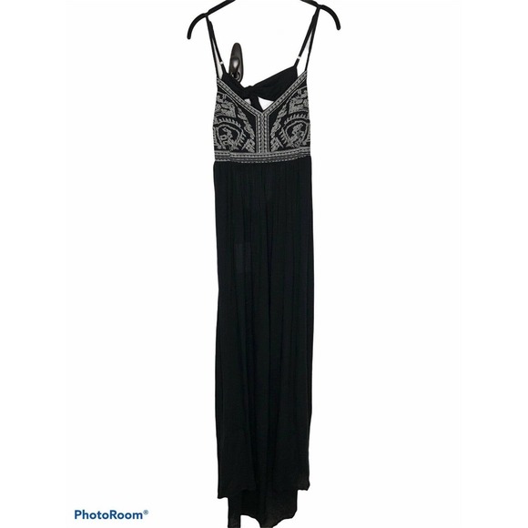 Raviya Embroidered Swim Cover Up Maxi Dress Small - Picture 3 of 8